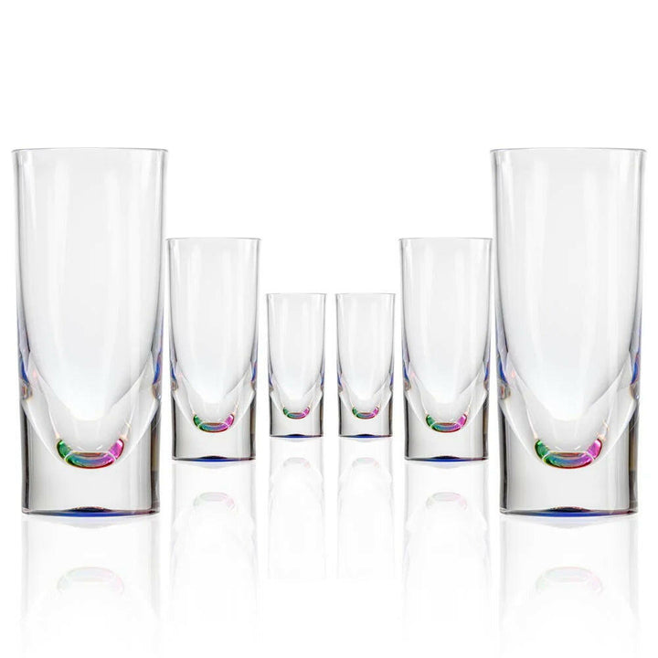 Teardrop 14 oz. Rainbow Acrylic Tall Tumbler