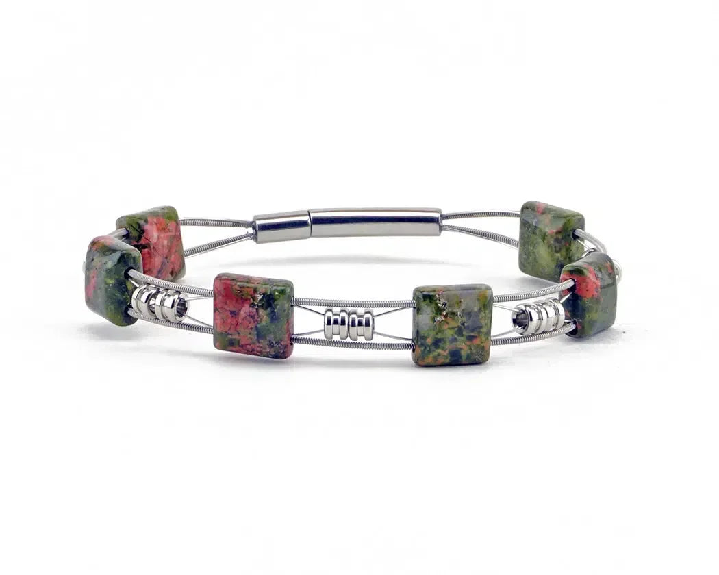 Emily Recycled Guitar String Bracelet | Artisans.